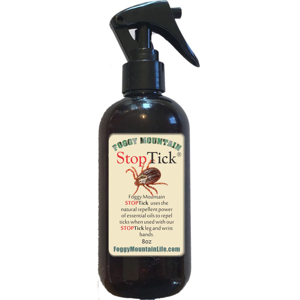 Foggy Mountain StopTick Natural Tick Repellent 8 oz Spray