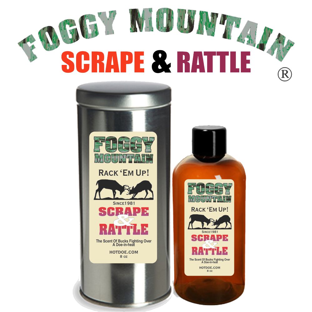 Foggy Mountain Scrape & Rattle Buck Lure Deer Hunting Scents