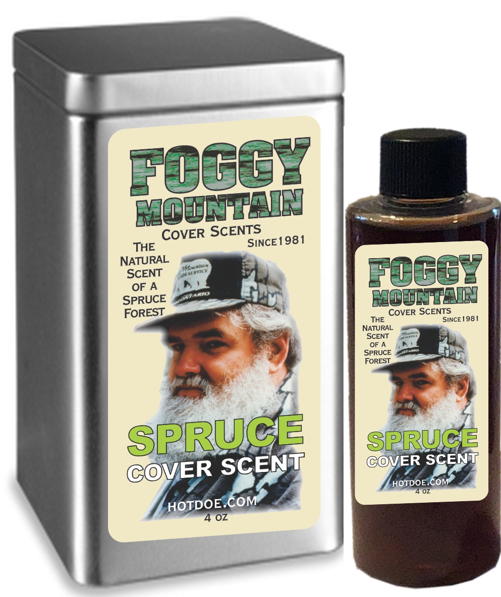 Foggy Mountain Spruce Cover Scent 4 oz Spruce Tree Smell