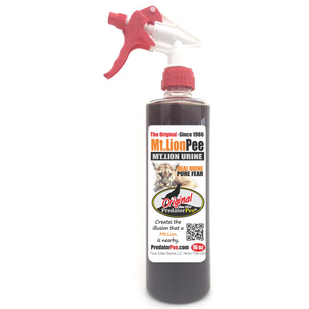 16 oz Mountain Lion Urine Trigger Spray Pig Repellent Spray
