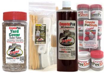 Coyote Urine Outdoor-Indoor Combo Pack - Save $10!