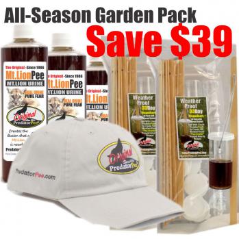 Mountain Lion All Season Weather-proof Dispenser Garden Pack- Save $39!