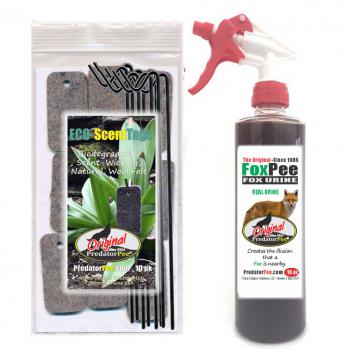 Fox Urine 16 oz - ScentTag Combo