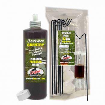 PredatorPee BeehiveScentry 16 oz Dispenser Combo