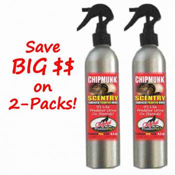PredatorPee ChipmunkScentry 8.5 ounce - 2pak