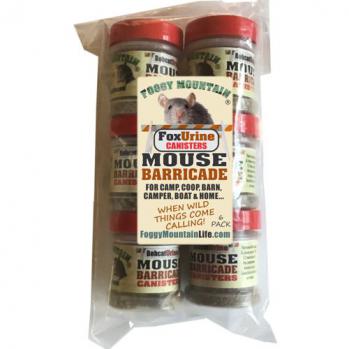 Foggy Mountain Fox Urine MOUSE BARRICADE CANISTERS