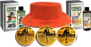 Foggy Mountain Head, Boot & Buck Maine Hunters Christmas Gift Pack