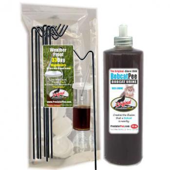 Bobcat Urine 16 oz - Dispenser Combo