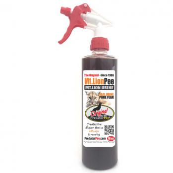 Mountain Lion Urine 16 oz Trigger Spray Bottles