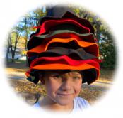 Foggy Mountain Kid's Krusher Hats - Red, Green or Black